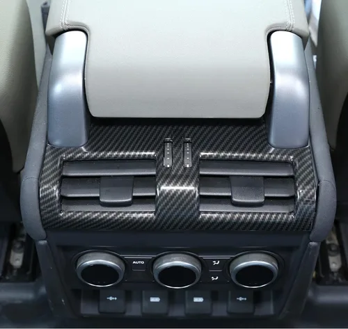 Miniatura 4 de Cubierta de marco de ventilación de aire acondicionado para interior de automóvil ABS para Land Rover Defender 90 110 130 2020-2021 Accesorios