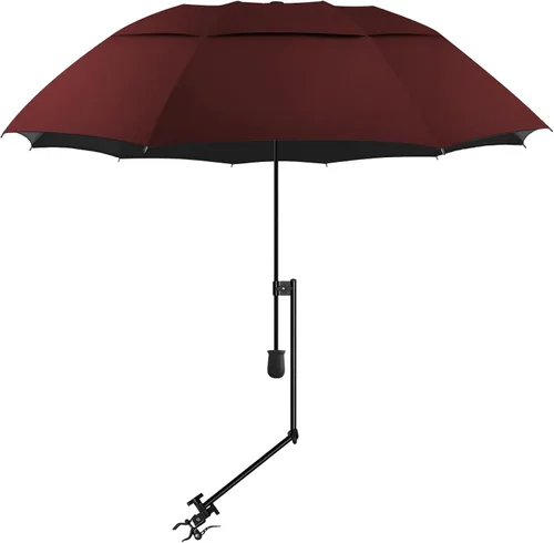 Miniatura 31 de XLINGZA Sombrilla de playa UPF 50+ con abrazadera universal ajustable