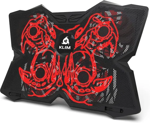 Miniatura 10 de KLIM Almohadilla de enfriamiento para laptop Wind - Más de 500 000 unidades vendidas - Nuevo - El ventilador de enfriamiento de acción rápida más