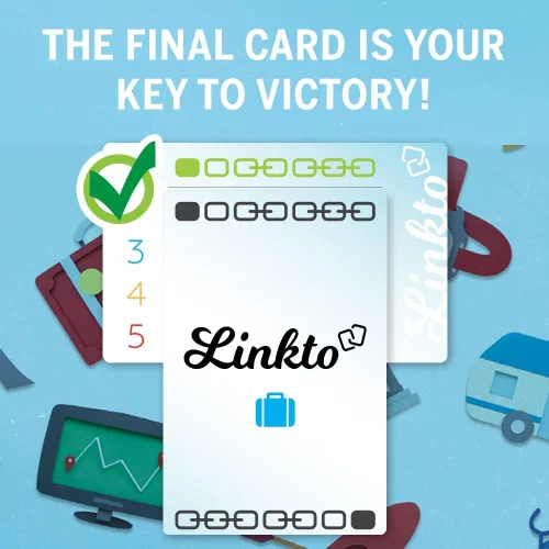 Miniatura 6 de Linkto Travel Divertidos juegos de preguntas Juegos de viaje Juego de mesa para toda la familia 1 a 10 jugadores 30 minutos