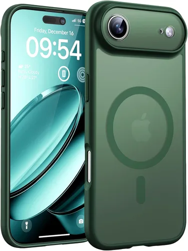 Miniatura 68 de TOCOL Funda magnética 3 en 1 para iPhone 14 Pro, mejorada [protección completa de cámara] con 2 protectores de pantalla, funda de grado militar Azul