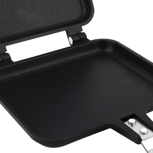 Miniatura 9 de Sartén, waflera antiadherente de doble cara hecha de material de aluminio para pasteles, tostadas y sándwiches