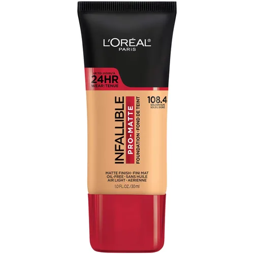 Miniatura 30 de L'Oreal Paris Infallible Pro Matte Foundation Light Beige Beige claro