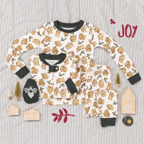 Miniatura 5 de Burts Bees - Conjunto de pijama para bebé camiseta y pantalón de 2 piezas 100 algodón orgánico