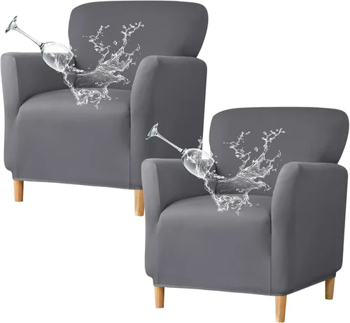 Miniatura 49 de HAOYONG - Funda elástica de terciopelo para silla de banquete, fundas para sillas de 1 pieza, fundas para sillones de sofá, funda suave para sillón
