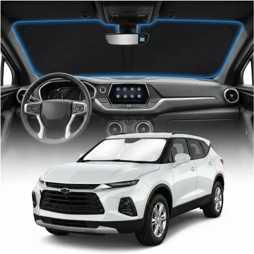 Miniatura 30 de Cubierta para parabrisas para BMW X1 E84 – Ajuste personalizado X1 E84 Accesorios 2016-2024 2025 Parasol plegable protección UV y escudo térmico