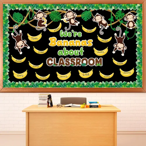 Miniatura 15 de Conjunto de Tablero de Anuncios Bombilla Keep Shining, Decoración Motivacional para el Aula, Regreso a la Escuela, Recortes de Papel Temáticos