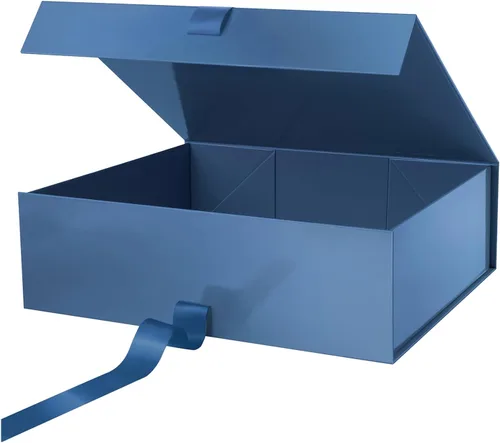 Miniatura 32 de PACKHOME 17 x 14.5 x 5.5 pulgadas, 3 cajas de regalo extra grandes con tapas, cajas de cierre magnético para ropa y regalos grandes