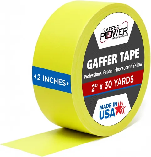 Miniatura 23 de Cinta Gaffer de Grado Premium Profesional - Negro Cinta Gaff Pro de Servicio Pesado Asegura Cables Sostiene Cables sin Dejar Residuo Pegajoso