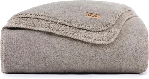 Miniatura 13 de UGG Whitecap Manta de Felpa Suave y Mullida de Forro Polar para Sofá o Cama, Decoración del Hogar, Manta de Invierno, Lavable a Máquina, 50 pulgadas