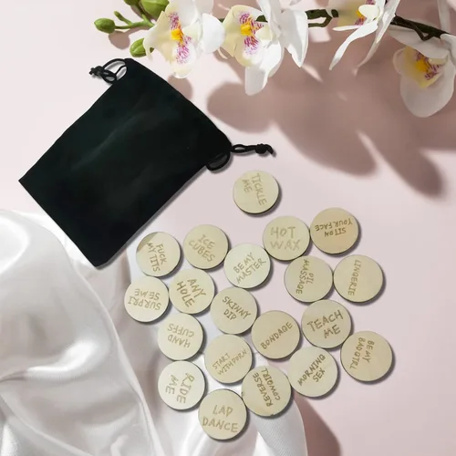 Miniatura 6 de 20 fichas de actividad nocturna para citas, ideas de San Valentín, regalos para parejas, divertido token de actividad nocturna para parejas, regalo