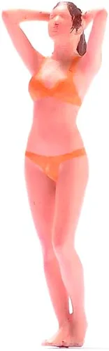 Miniatura 5 de Figuras en miniatura a escala 1:64, figura de acción de diorama de personas pequeñas, accesorios de escena de resina, muñequeras, figuras de Chica