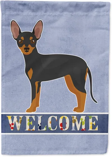 Miniatura 135 de Caroline's Treasures CK3647CHF - Bandera de bienvenida con diseño de bulldog francés, manga grande, para porche, para colgar en la pared, poliéster