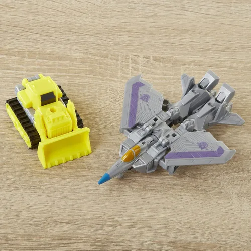 Miniatura 5 de Transformers Tra Cyberverse Spark Armor Starscream, Marrón/A