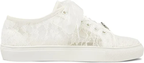 Miniatura 7 de JIAJIA 8832 Zapatos de boda Zapatillas de novia Zapatos de tenis de novia Zapatos de tenis de encaje