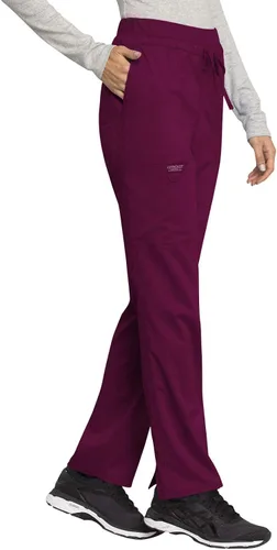 Miniatura 6 de Pantalones quirúrgicos suaves, elásticos y de estilo cargo con cordón para mujer, de la colección Workwear (modelo WW105)