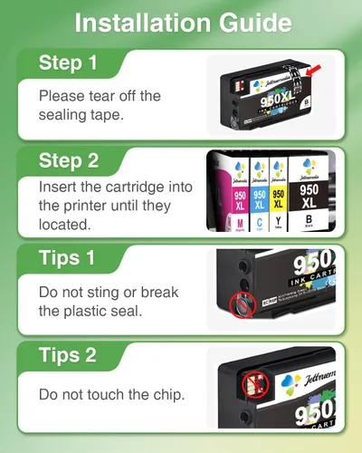 Miniatura 4 de Paquete de 5 cartuchos de tinta 950XL y 951XL compatibles con cartuchos de tinta HP 950 951 para impresora HP OfficeJet Pro 8600 8610 8615 8620 8100