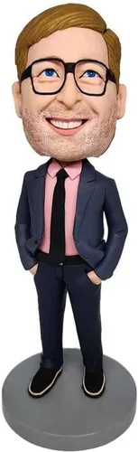 Miniatura 18 de Bobblehead personalizada para mujer, figura personalizada de Lady Boss de la foto, regalo de empoderamiento para mujeres, decoración de escritorio