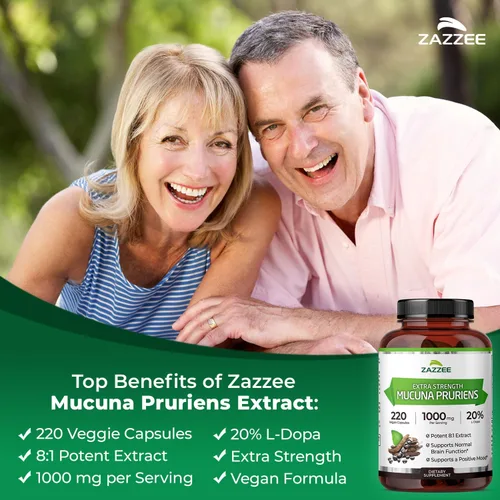 Miniatura 3 de Mucuna Pruriens L-Dopa Extra Strength