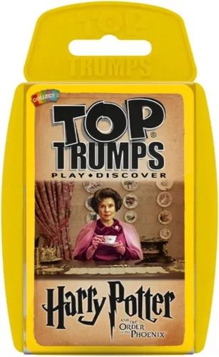 Top Trumps Juego de cartas Harry Potter y la Orden de Phoenix - Juegos familiares para niños y adultos - Juegos de aprendizaje - Juegos de cartas