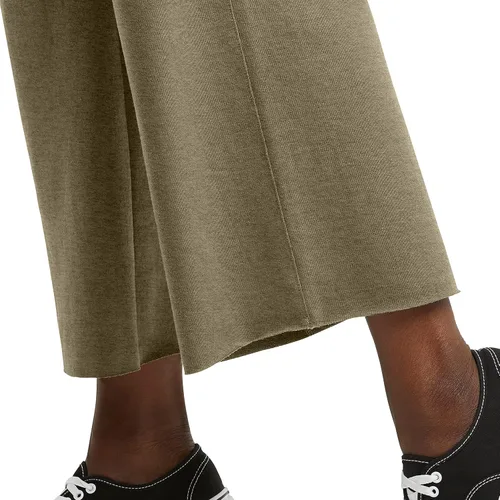 Miniatura 4 de Hanes Originals - Pantalones cortos de pierna ancha para mujer, pantalones retro ligeros de rizo francés, 25 pulgadas