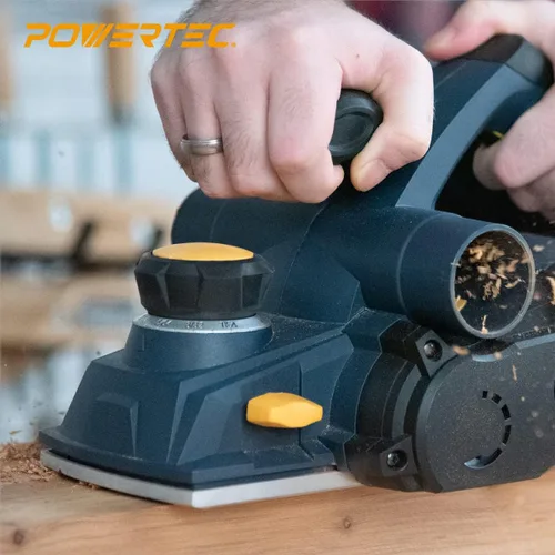 Miniatura 7 de POWERTEC 12838V 4-3/8 pulgadas de carburo de mano de repuesto para Powertec HP1005, WEN 6534 - Juego de 2 unidades (paquete de 2)