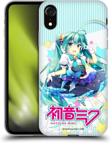 Miniatura 26 de Head Case Designs Licencia Oficial Hatsune Miku Gráficos Lindos Carcasa de Gel [Protección de Grado Militar] Compatible con Apple iPhone 7