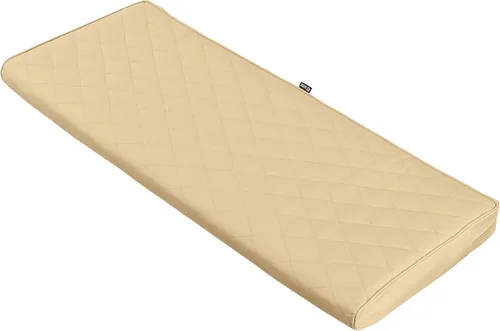 Miniatura 19 de Classic Accessories, Montlake FadeSafe - Cojín acolchado para banco o sofá de dos puestos de exteriores y patio, tela resistente al agua, 48x18x3