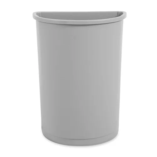 Miniatura 2 de Rubbermaid Commercial Products Bote de basura intocable, 11 galones, marrón, papelera duradera para el hogar, cocina, garaje, oficina Gris