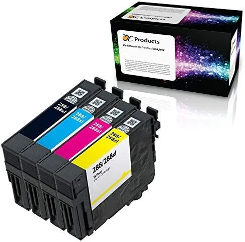 Cartucho de tinta remanufacturado de repuesto para impresoras Epson 288 288XL para impresoras Expression XP-430 XP-434 XP-330 XP-446 XP-340 XP-440