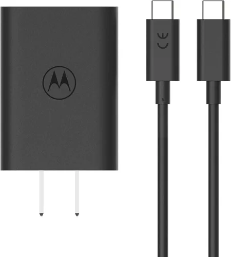 Miniatura 7 de Motorola TurboPower - Cargador de pared USB-C de 68 W + cable de 3.3 pies de 6.5 amperios, más rápido para Moto G Stylus (2025), Motorola Razr+