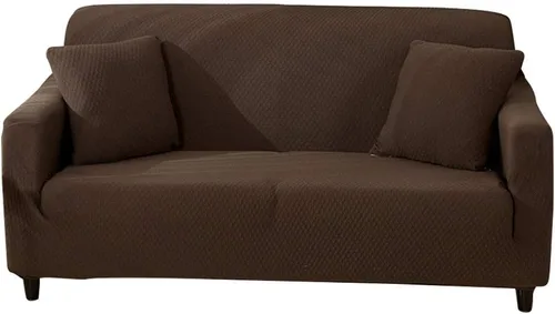 Miniatura 10 de JEOZBM Couch Slipcover, Brown Elastic Waterproof Sofa Cover, Slipcover Sofa Protector, Soft Furniture Protector for Home and Office, Multiple