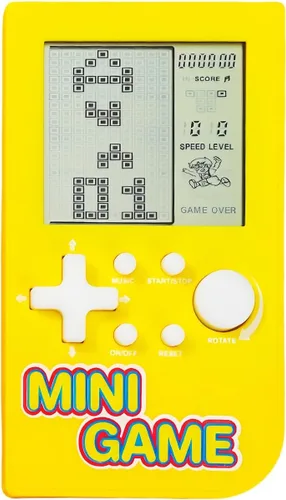 Miniatura 10 de JXD Mini consola de juegos de bloques de rompecabezas incorporada, 26 juegos retro de ladrillo, viajes, interior/exterior, ocio, consola
