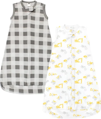 Miniatura 32 de Hudson Baby Saco de dormir unisex de algodón con manga larga para bebé, saco, manta Toile