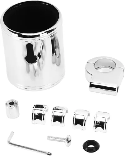 Miniatura 7 de Portavasos para manillar de motocicleta, aleación de aluminio, universal para , 22 1.260 in mango, ajustable