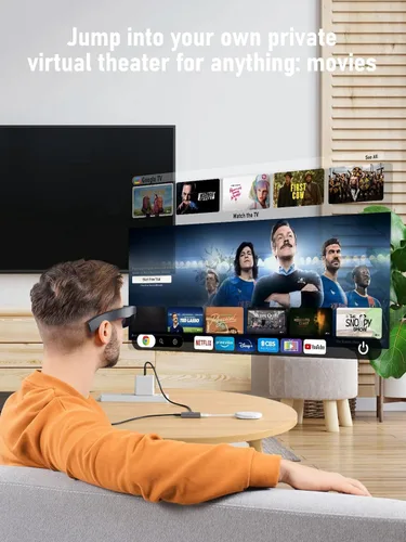 Miniatura 2 de Lemorele Adaptador HDMI a USB C 4K a 60Hz, para conectar la base del interruptor/PS5/PS4/Xbox/Steam Deck Base a lentes USB-C AR como XREAL Air