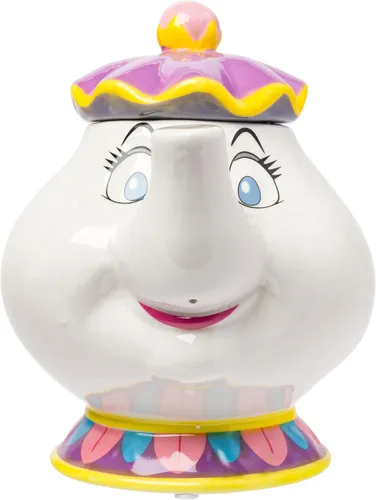 Miniatura 12 de Silver Buffalo Disney Alicia en el País de las Maravillas Flores y Setas Tarro de Vidrio para Galletas, Snacks y Dulces con Tapa (Pequeño)
