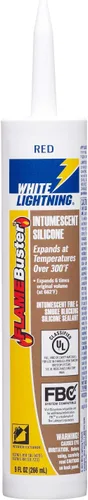 Miniatura 2 de White Lightning W44117010 Flame Buster Sellador de silicona de alto calor, 10 onzas líquidas, rojo