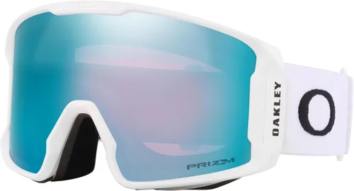 Oakley Line Miner XL Negro Mate con Prizm Sapphire Iridium Blanco mate/Prizm Snow Sapphire Irid