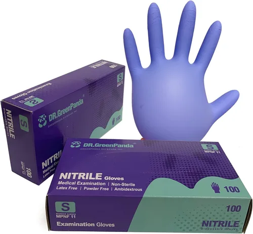 Miniatura 8 de Dr.GreenPanda Nitrile Gloves - 3 Mil - Food Safe & Medical Exam Disposable Gloves - Latex Free Powder Free Non-Sterile