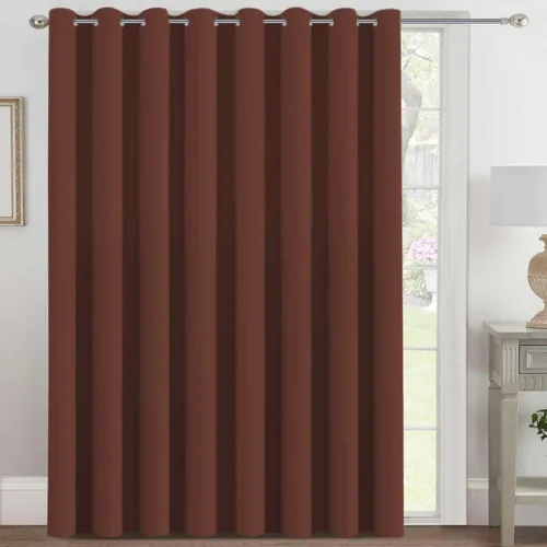 Miniatura 32 de H.VERSAILTEX - Cortinas blackout con aislamiento térmico y ojales en la parte superior, para patios, puertas correderas y división de habitaciones