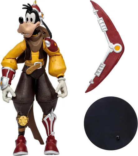 Miniatura 6 de McFarlane Toys - Disney Mirrorverse Genie Scrooge McDuck de 5 pulgadas y Goofy 7 pulgadas, figura de acción 3 unidades, etiqueta dorada, exclusiva