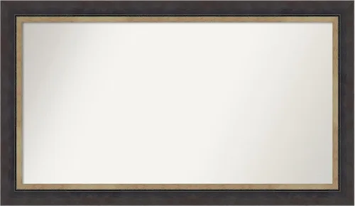 Miniatura 190 de Amanti Art Espejo personalizado, espejo de baño negro Astor, espejo de pared o espejo de tocador de baño sobre el fregadero (25 x 25 pulgadas)