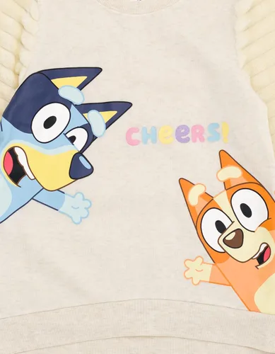 Miniatura 2 de Bluey Bingo - Sudadera de piel polar para niñas pequeñas y grandes