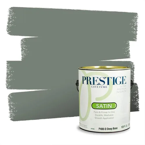 Miniatura 1703 de Prestige Paints - pintura de exterior y pintura de imprimación en una, E100-T-6006-10AVP