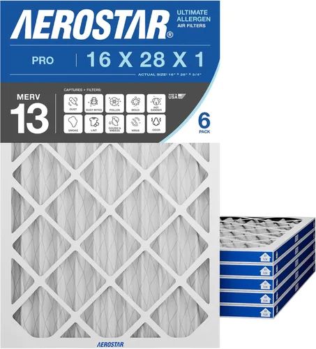 Miniatura 128 de Filtro de aire de 1 pulgada para aire acondicionado y horno por Aerostar