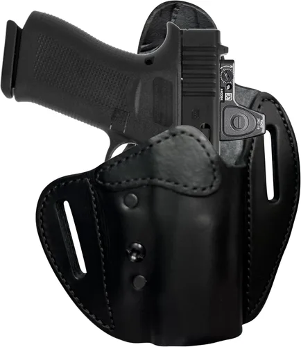 Miniatura 35 de Urban Carry LockLeather OWB RMR/RDS - Funda segura y cómoda de cuero/polímero híbrido para una ocultación óptima Diestro Compatible con una