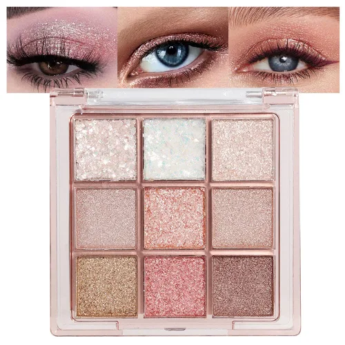 Miniatura 31 de CAKAILA Paleta de sombra de ojos mate de 10 colores, color gris y gris topo, paleta de sombra de ojos neutra, paleta de maquillaje de larga