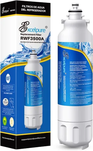 EXCELPURE Reemplazo ADQ73613401 para LG LT800P, ADQ73613402, ADQ736134, ADQ73613408, Kenmore9490,46-9490, LMXS30776s, LSXS26326S, LSXS26366S,