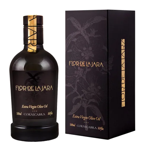 Miniatura 9 de FLOR DE LA JARA Aceite de oliva virgen extra premium - Primera prensa en frío - Monovarietal - Cosechado a mano - Rico en polifenol - Última cosecha